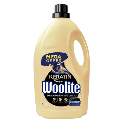 Woolite Keratin Therapy mosószer sötét ruhákhoz 4.5 l 75 mosás termékhez kapcsolódó kép