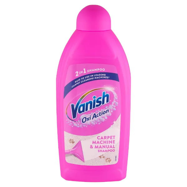 Vanish Oxi Action gépi szőnyeg- és kárpittisztító sampon 500 ml termékhez kapcsolódó kép