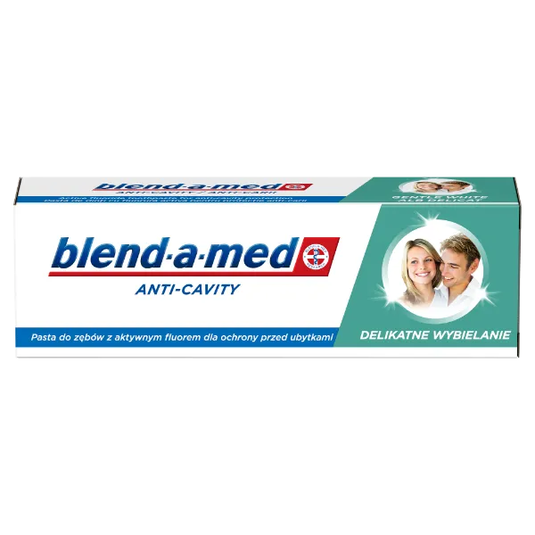 Blend-A-Med Anti-Cavity Gentle White Fogkrém, 75 ml termékhez kapcsolódó kép
