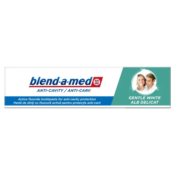 Blend-A-Med Anti-Cavity Gentle White Fogkrém, 75 ml termékhez kapcsolódó kép