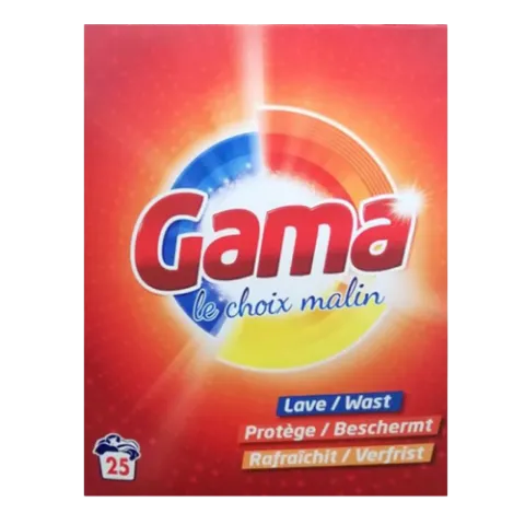 Gama mosópor 1,625kg Regular 25 mosás termékhez kapcsolódó kép