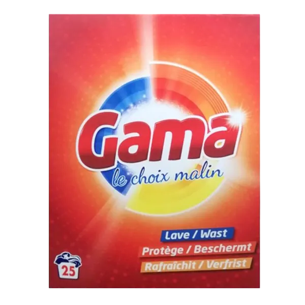 Gama mosópor 1,625kg Regular 25 mosás termékhez kapcsolódó kép