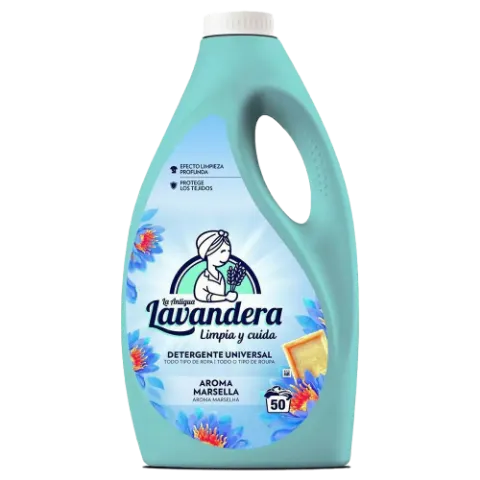 Lavandera mosógél 2,5l Marseille 50 mosás termékhez kapcsolódó kép