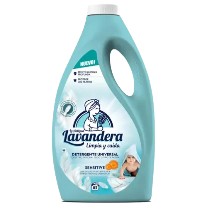 Lavandera mosógél 2,49l Sensitive, Baby 83 mosás termékhez kapcsolódó kép