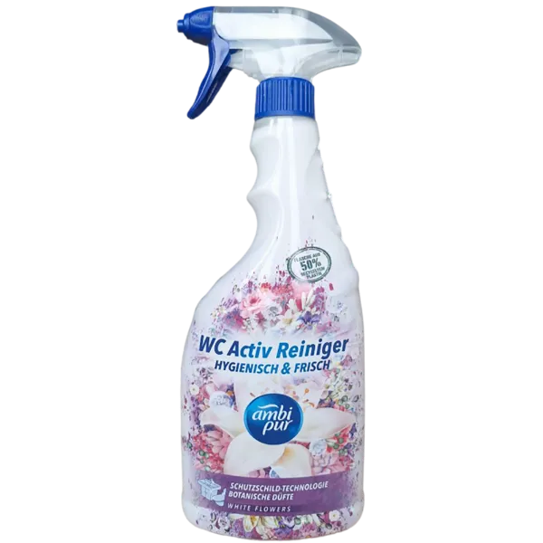 Ambipur wc gél 750ml szórófejes white flowers termékhez kapcsolódó kép
