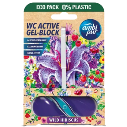 Ambipur aktív wc gél blokk 45g wild hibiskus termékhez kapcsolódó kép