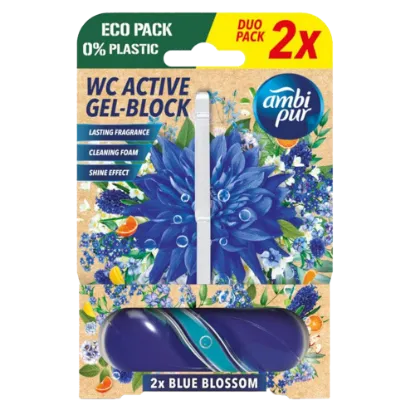 Ambipur aktív wc gél blokk 2x45g blossom termékhez kapcsolódó kép