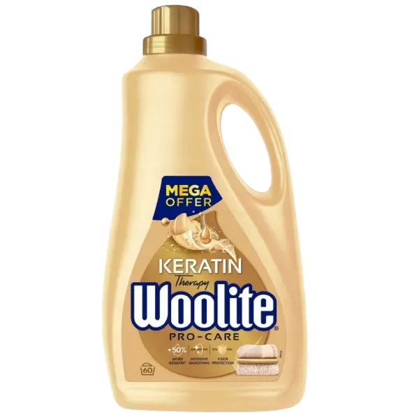 Woolite Pro-Care keratinos folyékony mosószer 60 mosás 3,6 l termékhez kapcsolódó kép