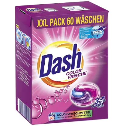 Dash folyékony kapszula 60 mosás 60 db 3in1 Color termékhez kapcsolódó kép