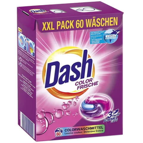 Dash folyékony kapszula 60 mosás 60 db 3in1 Color termékhez kapcsolódó kép