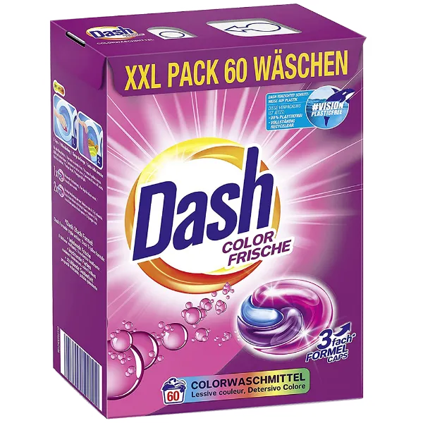 Dash folyékony kapszula 60 mosás 60 db 3in1 Color termékhez kapcsolódó kép
