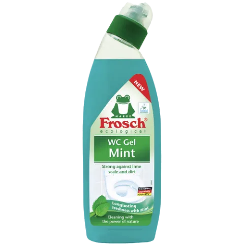 Frosch WC tisztító gél 750ml mentás termékhez kapcsolódó kép