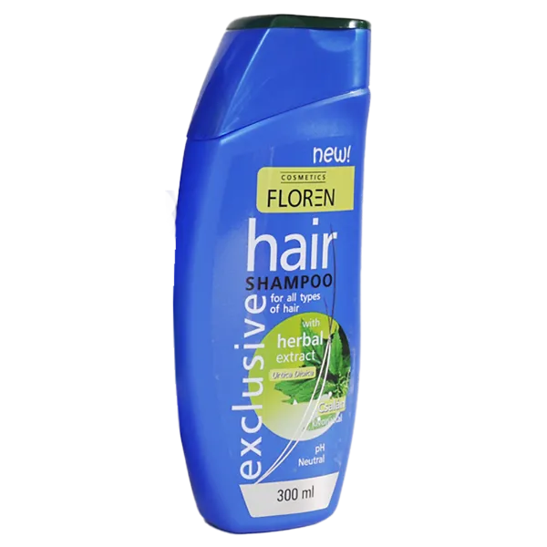 Floren exclusive sampon 300ml Csalán kivonattal termékhez kapcsolódó kép