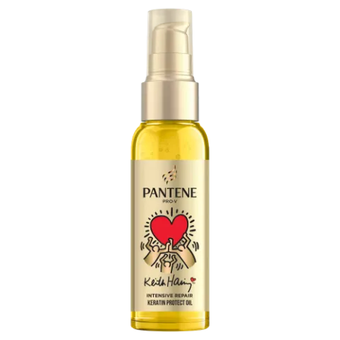 Pantene Pro-V Pantene x Keith Haring különleges művészkiadás Intensive Repair hajápoló olaj 100ml termékhez kapcsolódó kép