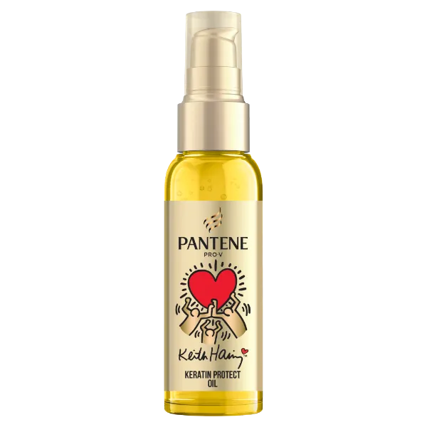 Pantene Pro-V Pantene x Keith Haring különleges művészkiadás Intensive Repair hajápoló olaj 100ml termékhez kapcsolódó kép