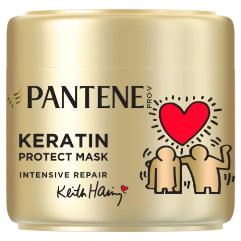 Pantene ProV x Keith Haring Artist Edition Intensive Repair hajpakolás 300ml száraz károsodott hajra termékhez kapcsolódó kép