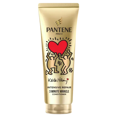 Pantene x Keith Haring különleges művészkiadás balzsam 220ml. Száraz, károsodott hajra termékhez kapcsolódó kép