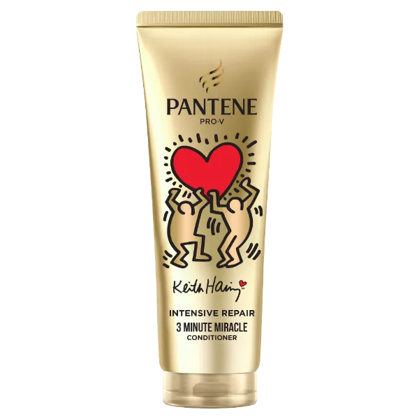 Pantene x Keith Haring különleges művészkiadás balzsam 220ml. Száraz, károsodott hajra termékhez kapcsolódó kép