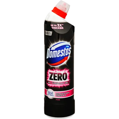 DOMESTOS ZÉRÓ WC vízkőoldó gél, fertőtlenítő hatással 750ml Pink termékhez kapcsolódó kép