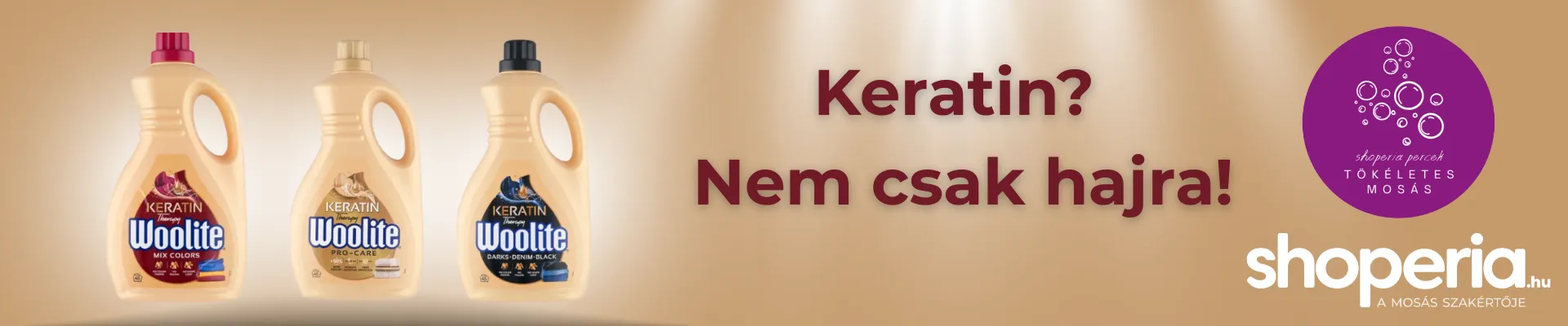 Keratin nemcsak a hajra? Így ápolják a ruháidat a Woolite termékek 