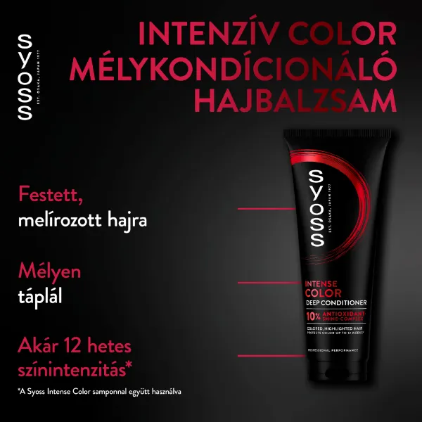 Syoss intenzív hajbalzsam Color festett hajra 250 ml termékhez kapcsolódó kép