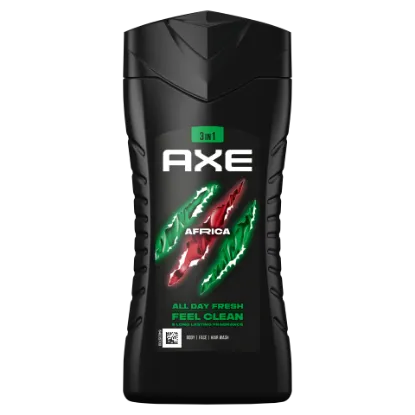 AXE Africa 3 in 1 tusfürdő testre, arcra, hajra 250 ml termékhez kapcsolódó kép