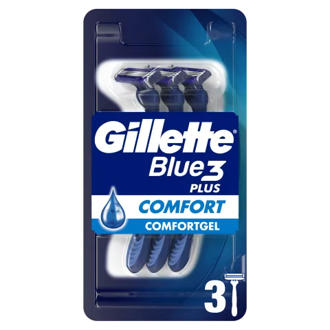 Gillette Blue3 Plus Comfort, Eldobható Borotva Férfiaknak,  Darabos Kiszerelés termékhez kapcsolódó kép