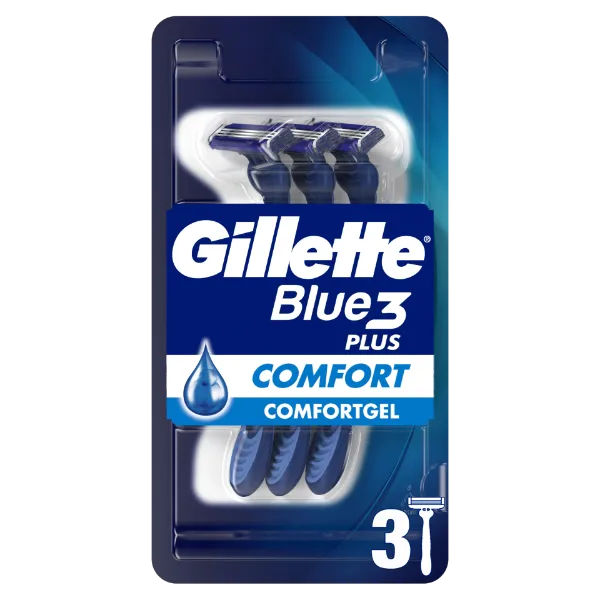 Gillette Blue3 Plus Comfort, Eldobható Borotva Férfiaknak,  Darabos Kiszerelés termékhez kapcsolódó kép