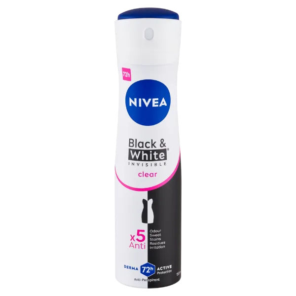 NIVEA Black & White Invisible Pure izzadásgátló 150 ml termékhez kapcsolódó kép