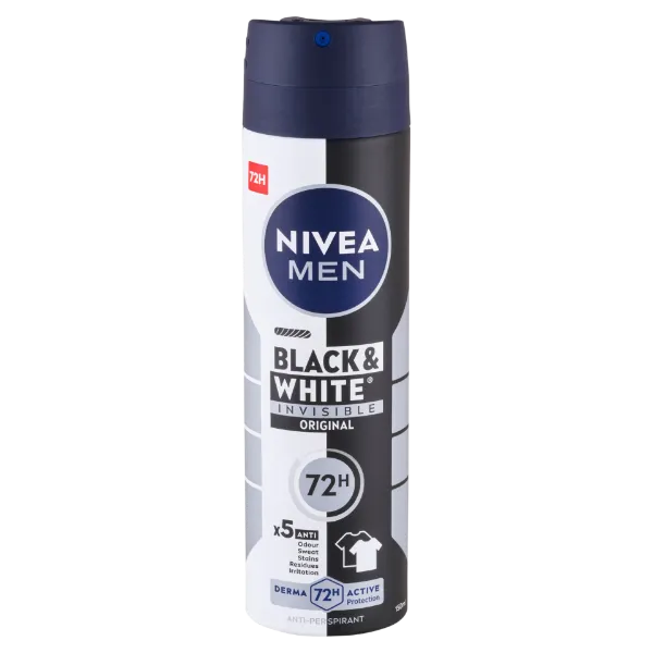 NIVEA MEN Black & White Invisible Original izzadásgátló 150 ml termékhez kapcsolódó kép