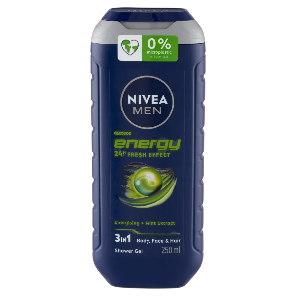 NIVEA MEN Energy tusfürdő 250 ml termékhez kapcsolódó kép