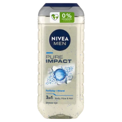 NIVEA MEN Pure Impact tusfürdő 250 ml termékhez kapcsolódó kép