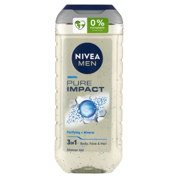 NIVEA MEN Pure Impact tusfürdő 250 ml termékhez kapcsolódó kép