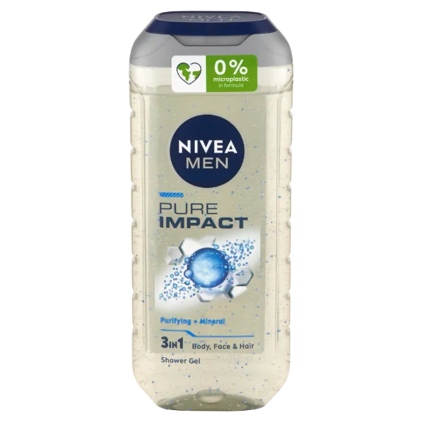 NIVEA MEN Pure Impact tusfürdő 250 ml termékhez kapcsolódó kép