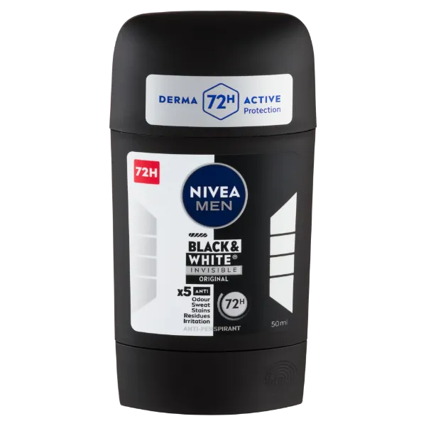 NIVEA MEN Black & White Invisible Original izzadásgátló 50 ml termékhez kapcsolódó kép