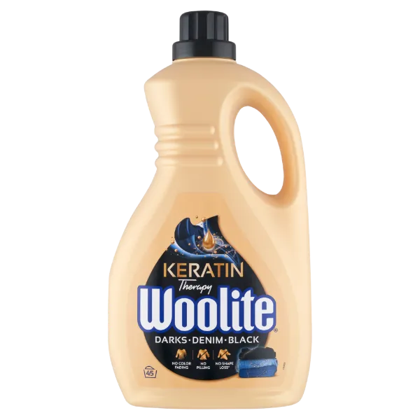 Woolite Keratin Therapy folyékony mosószer keratinnal sötét ruhákhoz 45 mosás 2,7 l termékhez kapcsolódó kép