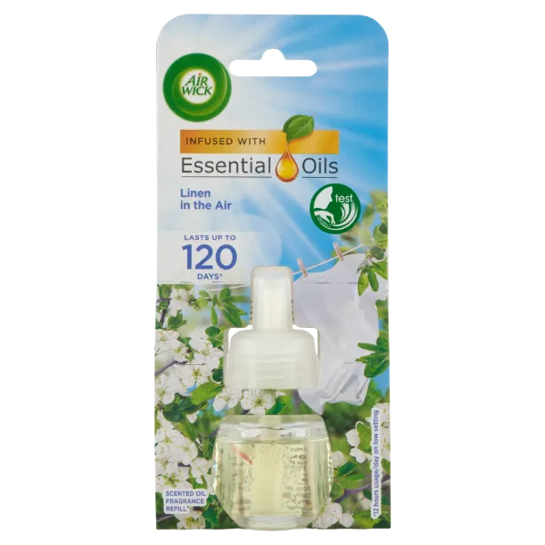 Air Wick Frissen Mosott Ruha elektromos utántöltő légfrissítő készülékhez 19 ml termékhez kapcsolódó kép