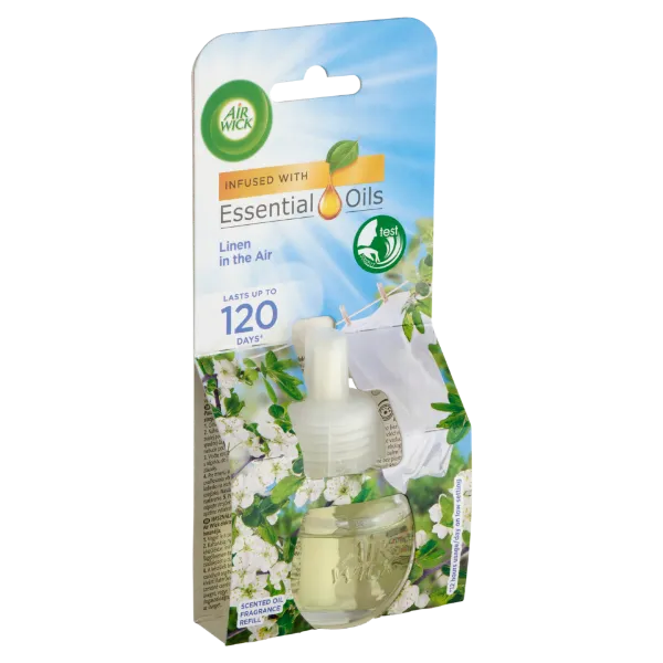 Air Wick Frissen Mosott Ruha elektromos utántöltő légfrissítő készülékhez 19 ml termékhez kapcsolódó kép