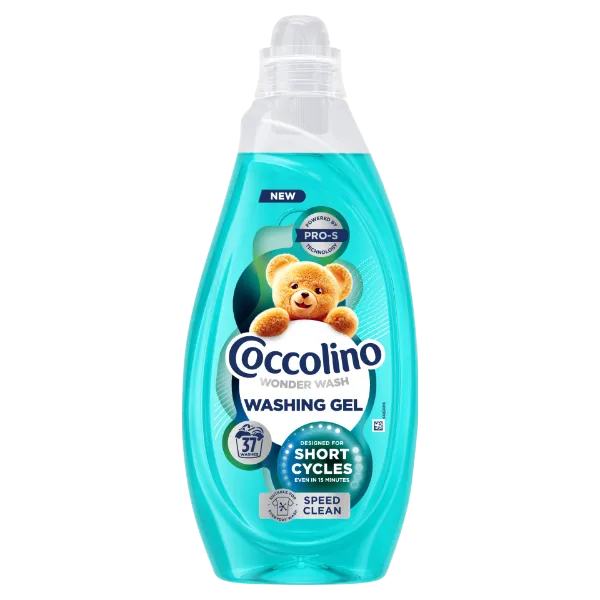 Coccolino Wonder Wash Speed Clean folyékony mosószer 37 mosás 1480 ml  termékhez kapcsolódó kép
