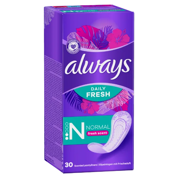 Always Daily Fresh Normal, Friss illattal X Darabos Kiszerelés termékhez kapcsolódó kép