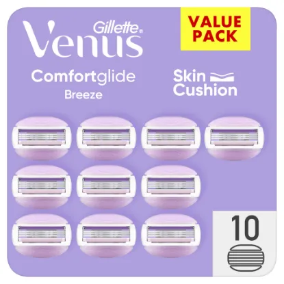 Venus ComfortGlide Breeze Borotvabetét x10 termékhez kapcsolódó kép