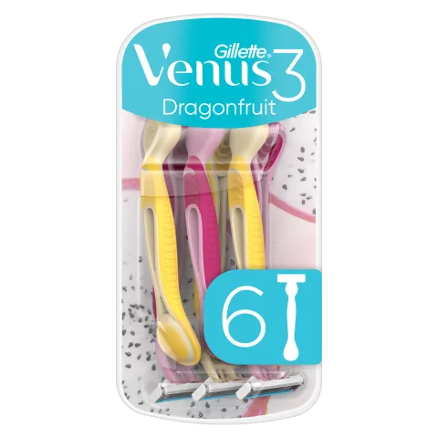 Gillette Venus 3 Dragonfruit Eldobható Borotva, 6 Db/Csomag termékhez kapcsolódó kép