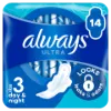 Always Ultra Day & Night (3-as méret) Szárnyas Egészségügyi Betét, 14 Db termékhez kapcsolódó kép