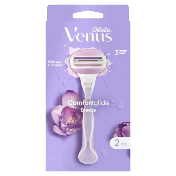 Gillette Venus ComfortGlide Breeze Borotva – 2 db Borotvabetét termékhez kapcsolódó kép