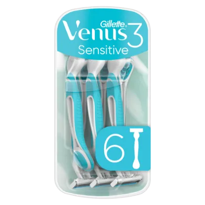 Gillette Venus 3 Sensitive Eldobható Borotva, 6 Db/Csomag termékhez kapcsolódó kép