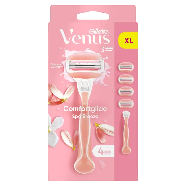Gillette Venus ComfortGlide Spa Breeze Borotva – 4 db Borotvabetét termékhez kapcsolódó kép