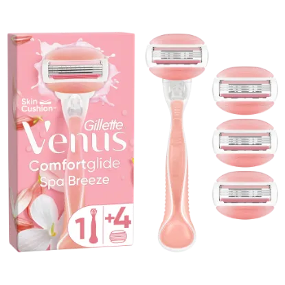 Gillette Venus ComfortGlide Spa Breeze Borotva – 4 db Borotvabetét termékhez kapcsolódó kép