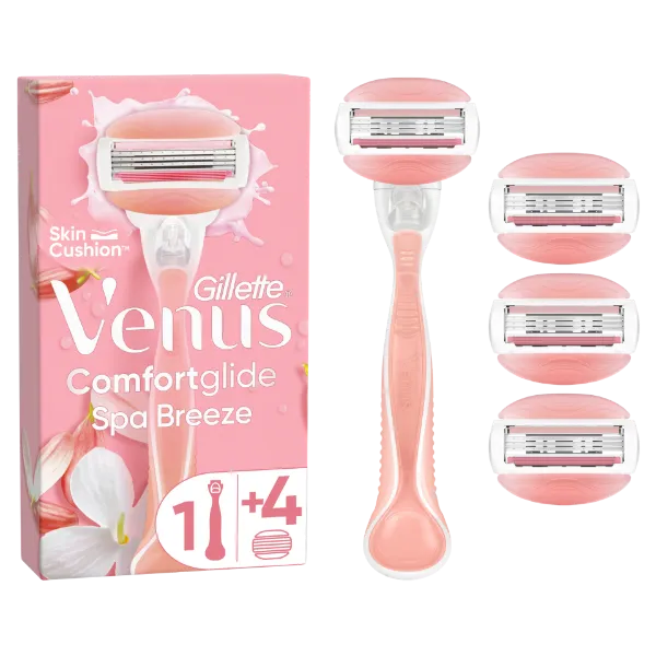 Gillette Venus ComfortGlide Spa Breeze Borotva – 4 db Borotvabetét termékhez kapcsolódó kép