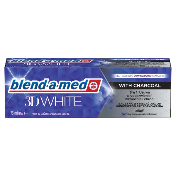 Blend-a-med 3DW Charcoal fogkrém 75ml termékhez kapcsolódó kép