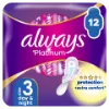 Always Platinum Night (3-as méret) Szárnyas Egészségügyi Betét, 12 db termékhez kapcsolódó kép